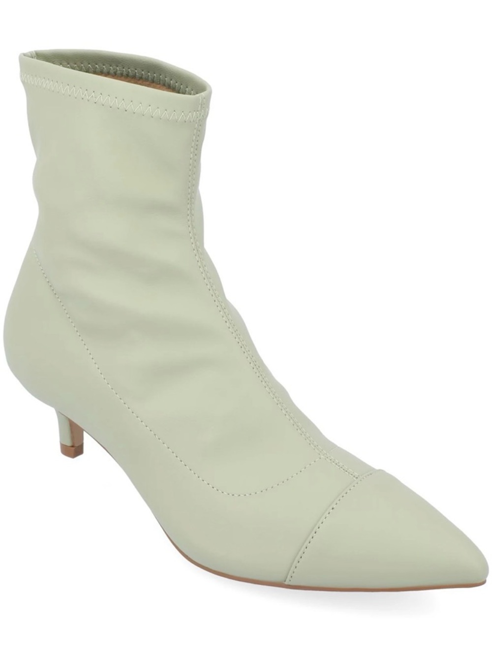 New Journee Collection Sock Ankle Boots with Kitten Heel Sz 7